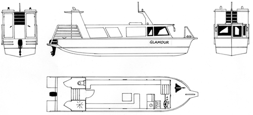 Лодка  «Гламур»