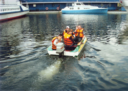 Испытания многоцелевой лодки «Шкипер-РПХЛ»