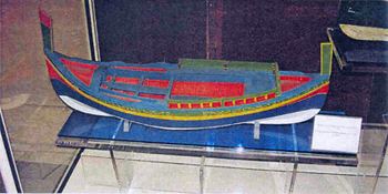 Модель фелюки (Мальтийский морской музей).