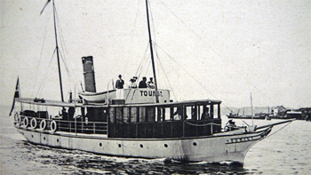 Яхта турист. Начало 20 века.